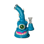 Monster Mini Rigs Pot Leaf Eye / Blue